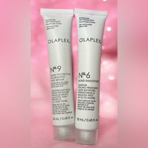 OLAPLEX Lot No 9 & 6 Brand New Sample Sizes .68 fl oz 20 ml